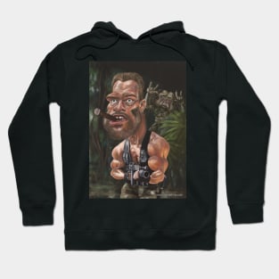 arnold schwarzenegger caricature Hoodie